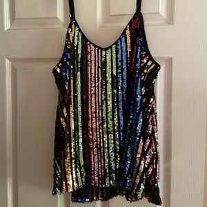 Torrid sequin tank top